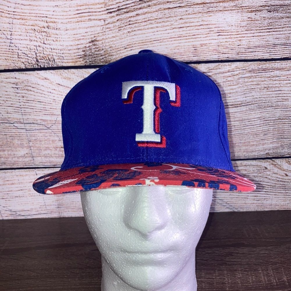 Unique Texas Rangers' colorful bill  snapback cap by Southwest Fox